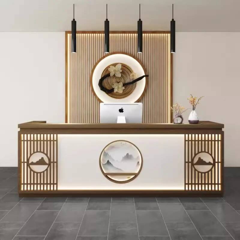 Office Furniture In Usa - Eenvoudige klassieke receptiebalie Senior Style Beauty