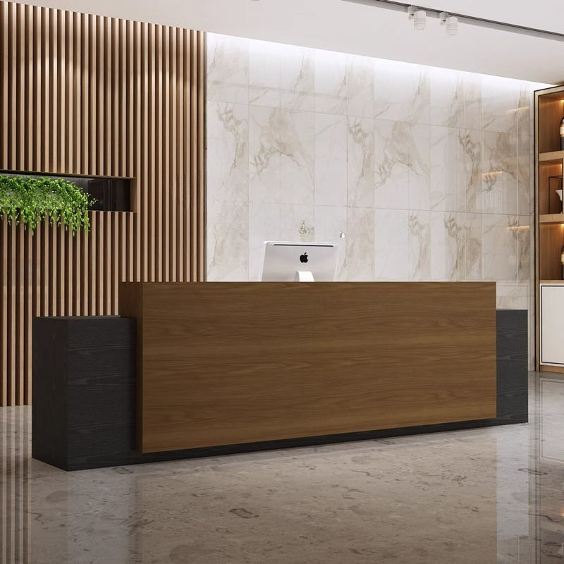 Office Furniture In Usa - Eenvoudige klassieke receptiebalie Schoonheidssalon Senior Design