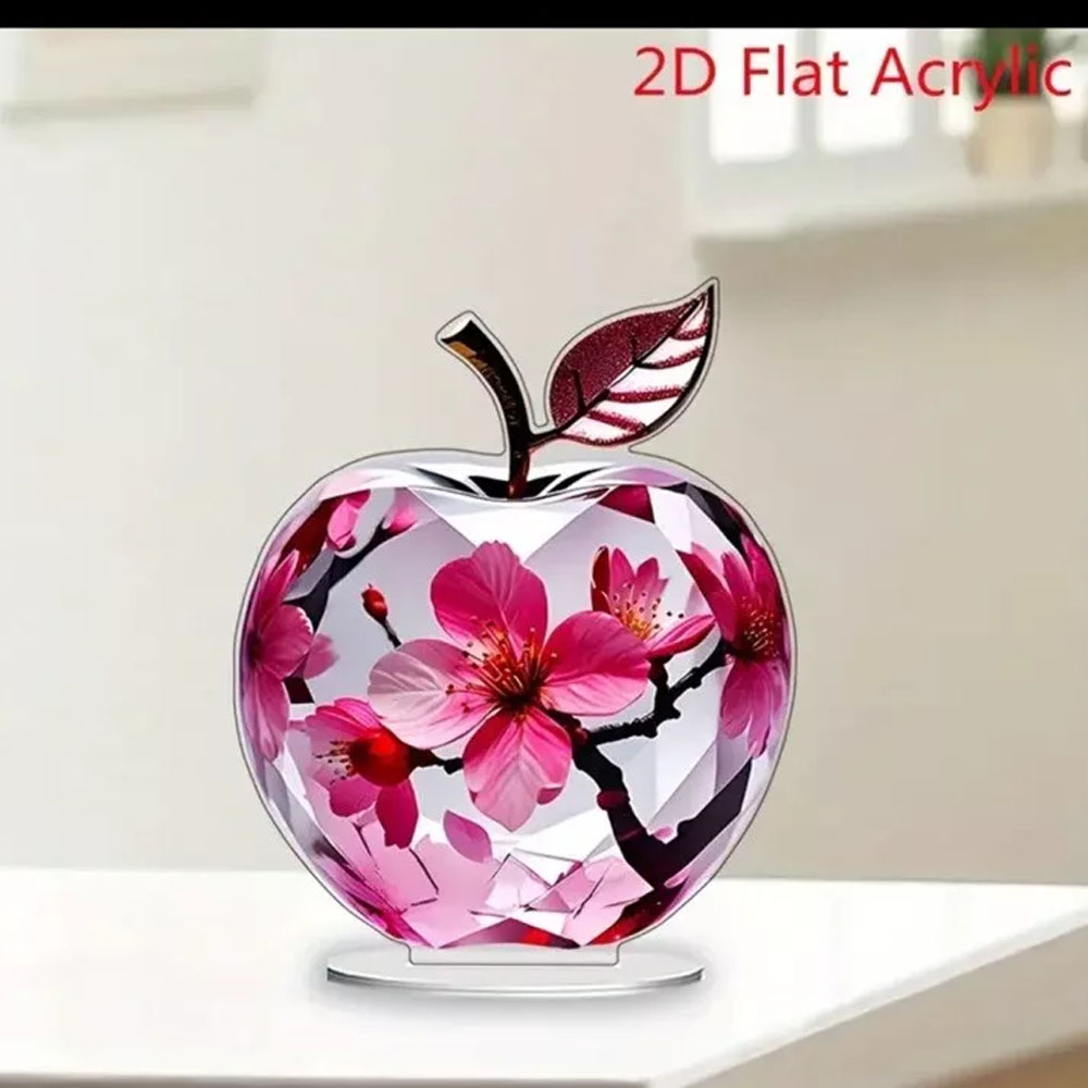 Office Furniture Warehouse - 1 stuk, 2D plat appelvormig decoratief
