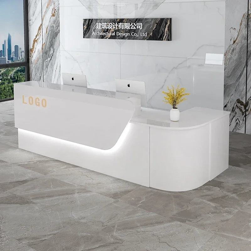 Office Furniture In Usa - Opbergruimte Luxe receptiebalie Senior op maat