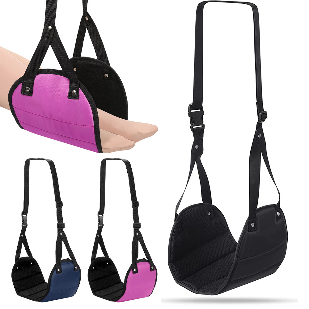 Under Desk Hammock - Vliegtuig Voet Hangmat Perfect Vliegtuig Voetsteun