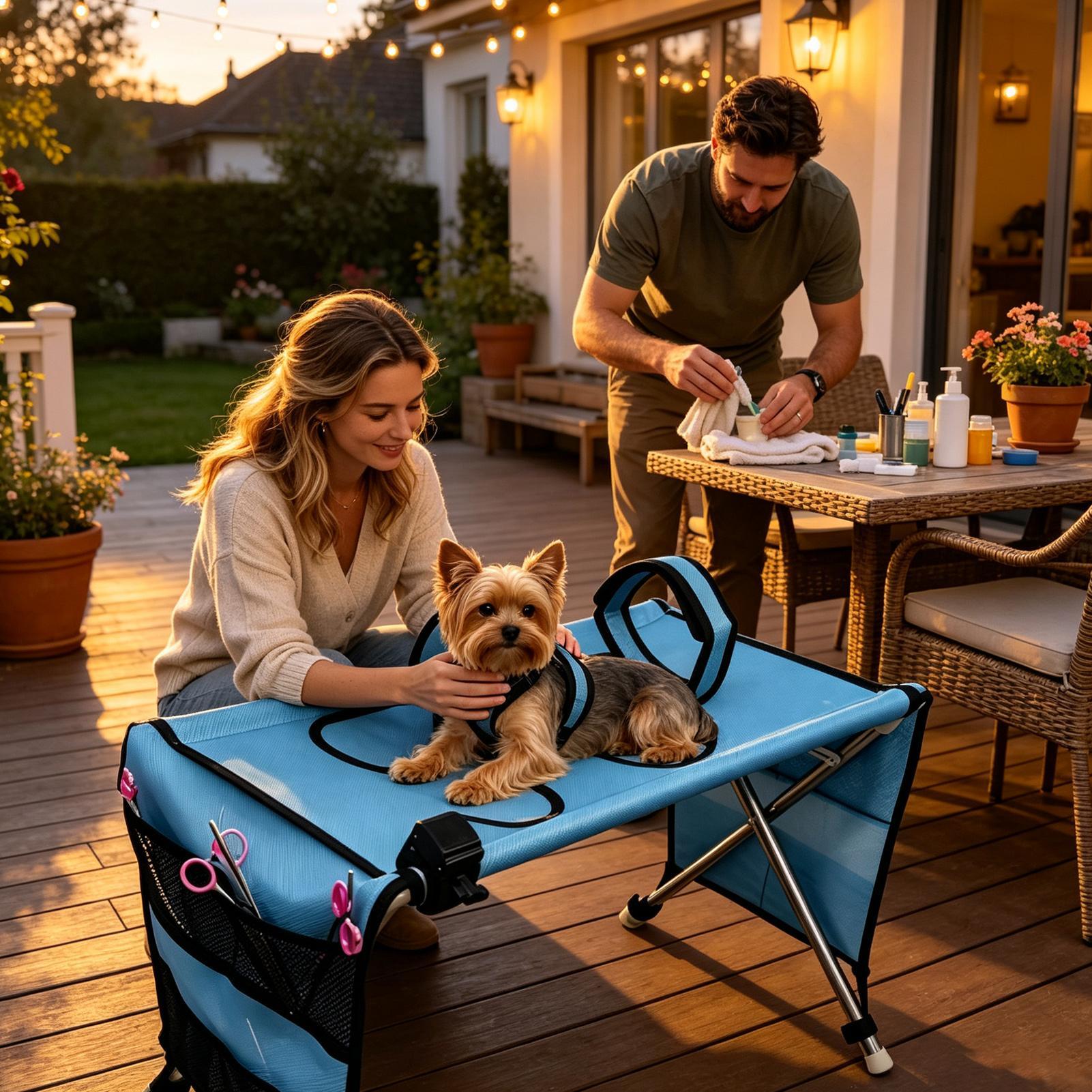 Vouwbare Hondenverzorgingshang - Under Desk Hammock recensie en prijs