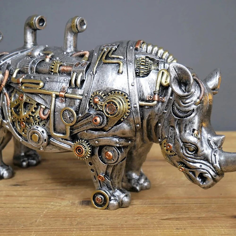 Mechanische punk hondenbeelden - Office Furniture Equipment recensie en prijs