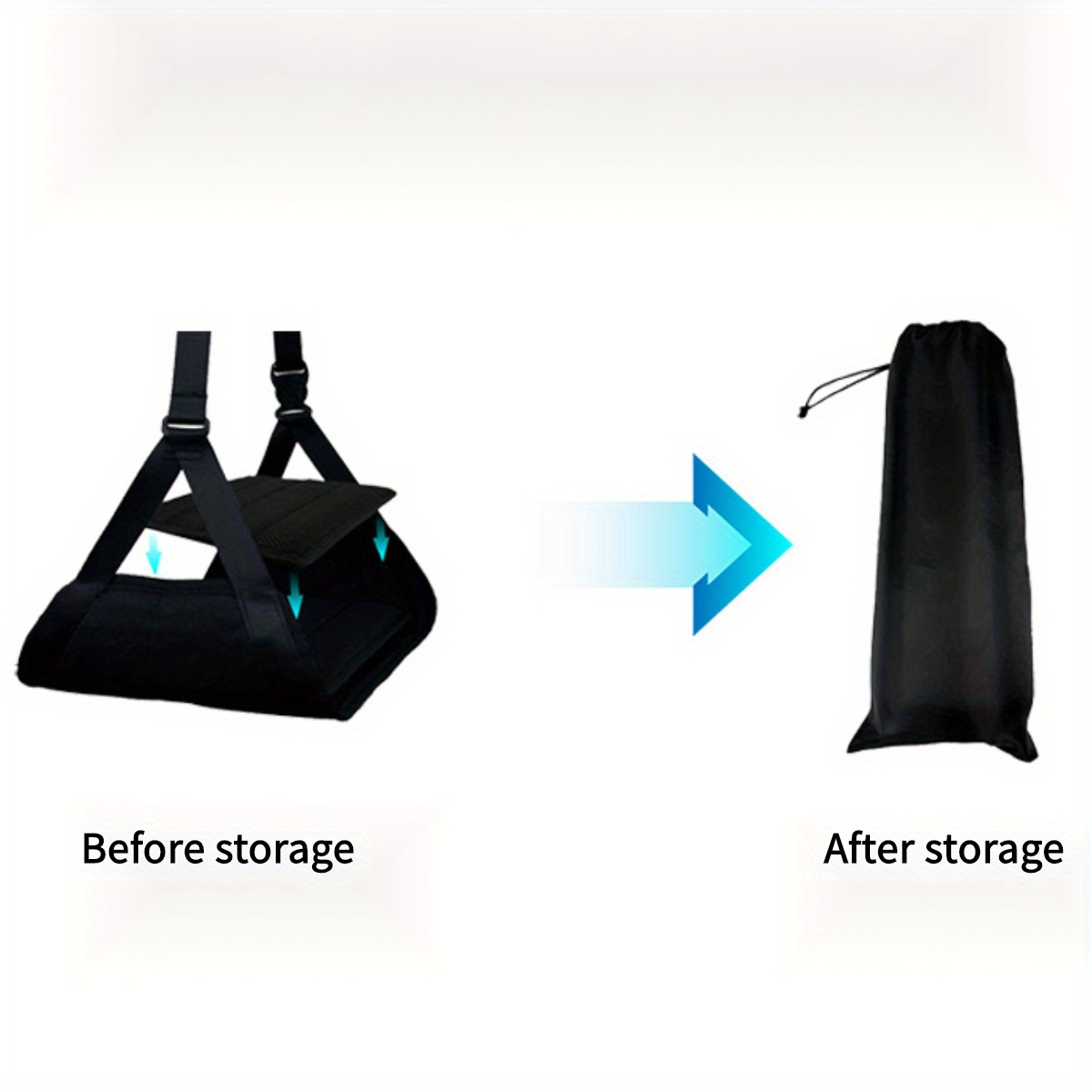 De 1-delige reissteehangmat ka - Under Desk Hammock recensie en prijs