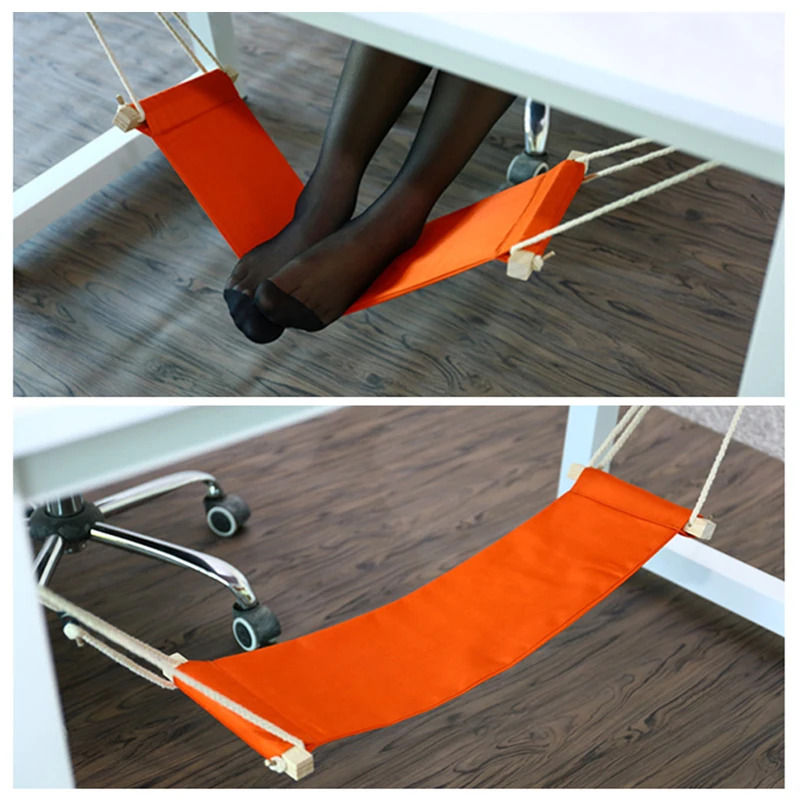 Verstelbare polyester voethang - Under Desk Hammock recensie en prijs