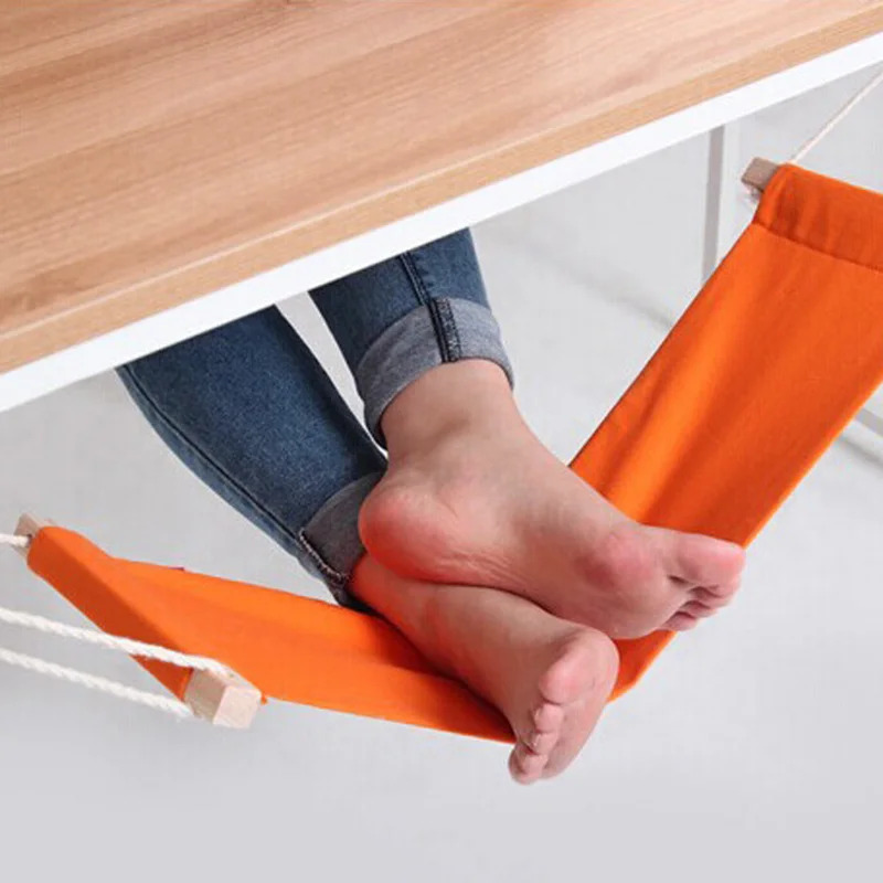 Verstelbare polyester voethang - Under Desk Hammock recensie en prijs