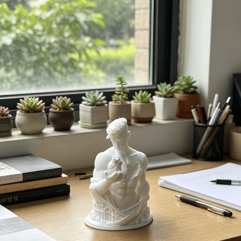 Gebroken borst mannelijke bust - Office Furniture Warehouse recensie en prijs